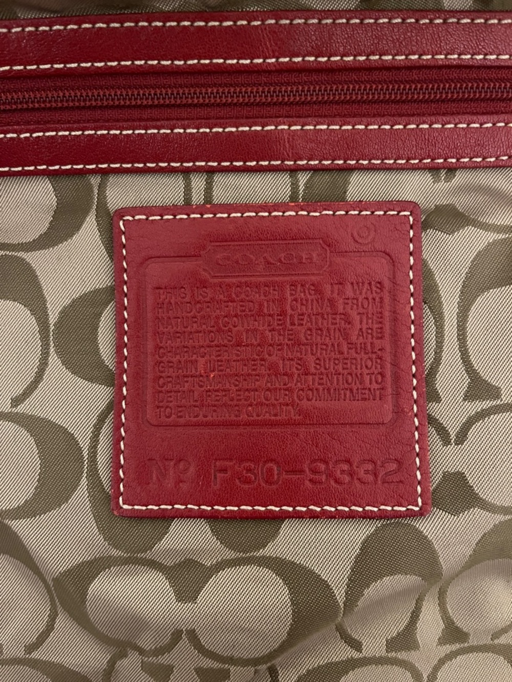 Coach Y2K Leather Flap Bag-2003 - Picture 11 of 13